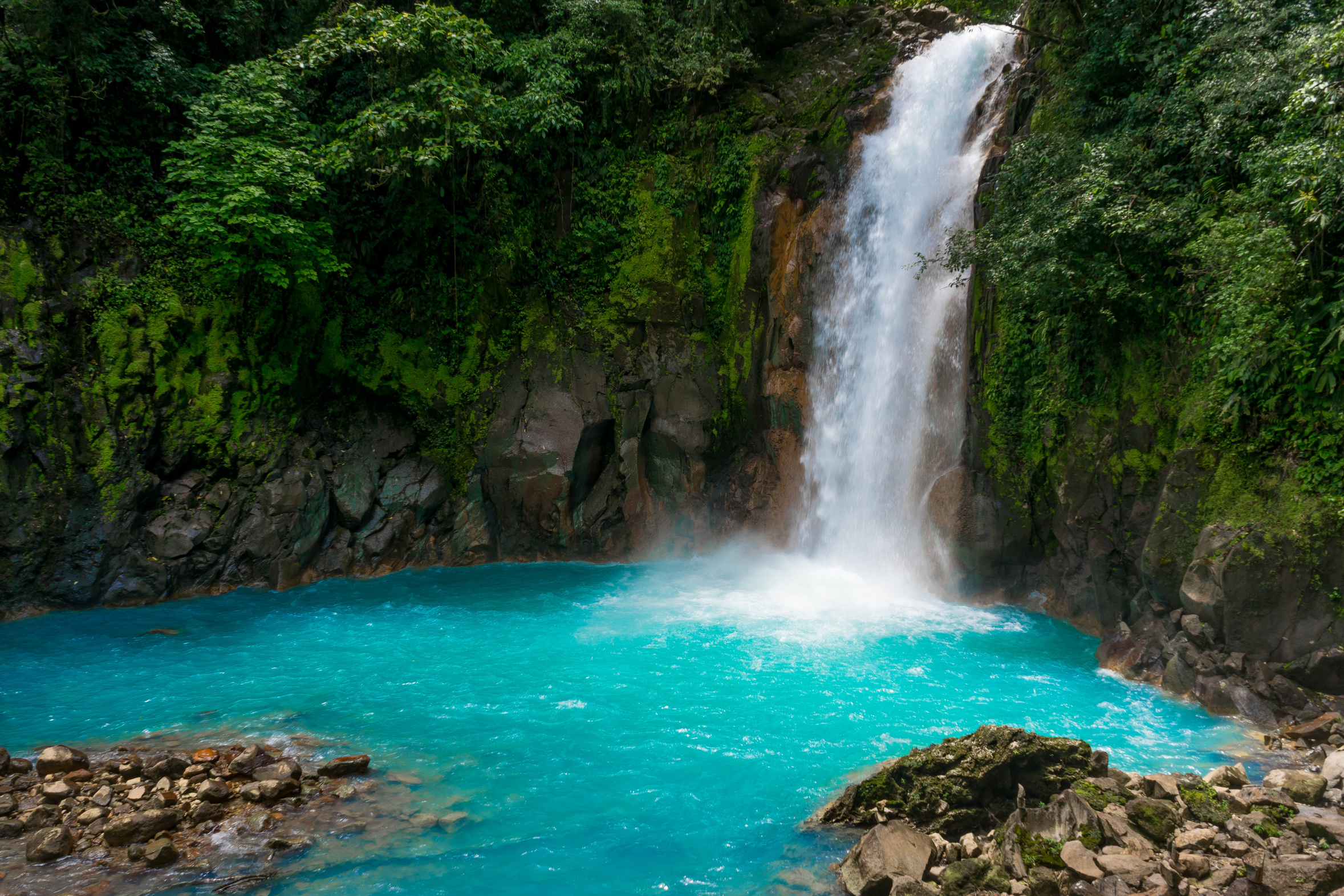 Rio Celeste Waterfall, Costa Rica